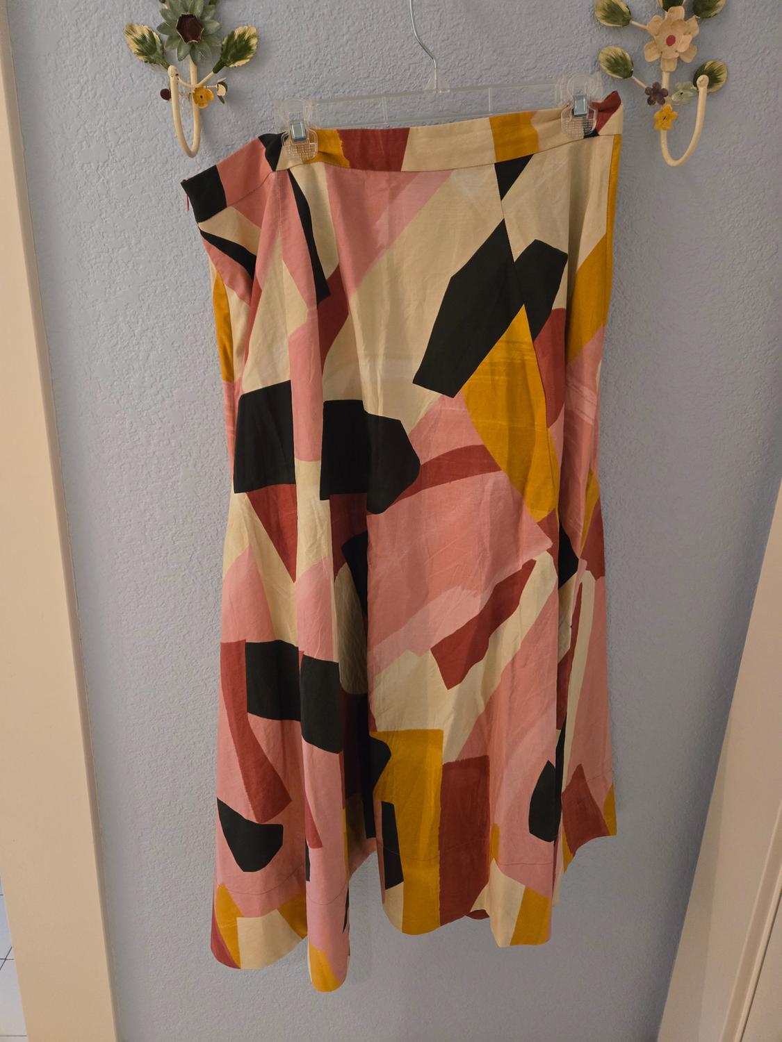 PRINTED MIDI SKIRT - Image 2