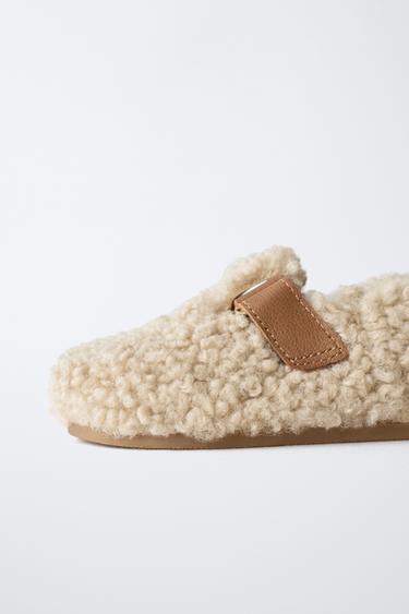 CHAUSSURES BAREFOOT EFFET MOUTON - Blanc écru de Zara - Image 4
