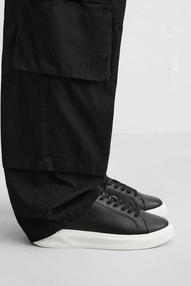 CHUNKY TRAINERS - Black by Zara - Image 1