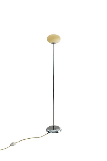 GLASS AND METAL FLOOR LAMP - P by Zara