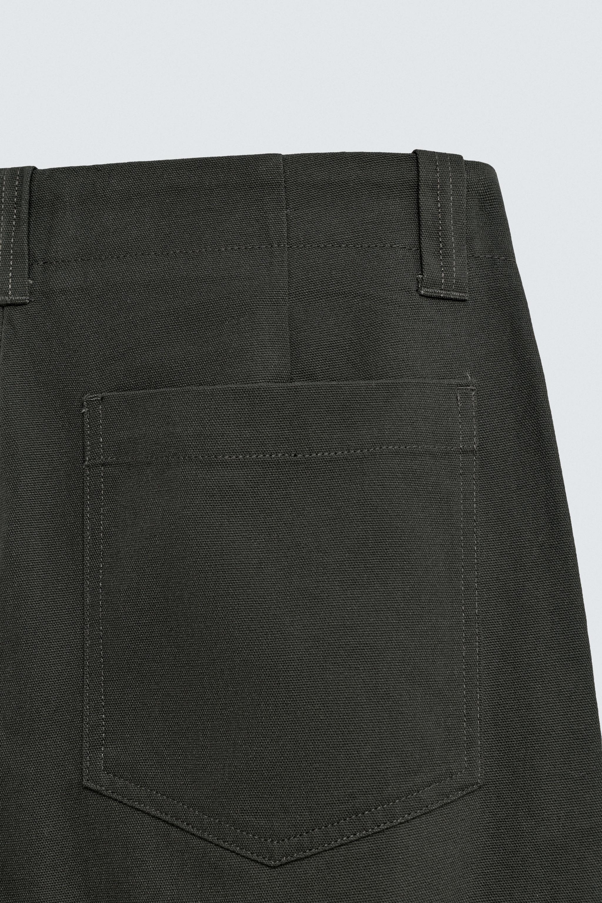 CANVAS TEXTURED PANTS