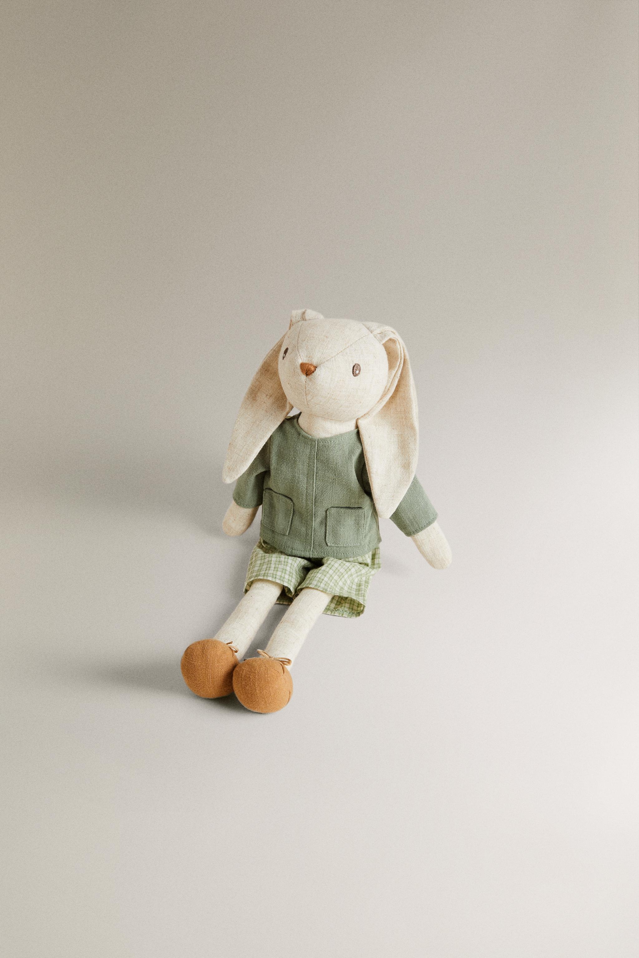 CHILDREN'S BUNNY PLUSH TOY - Multicolored | ZARA United States CHILDREN'S BUNNY PLUSH TOY - Multicolored | ZARA United States