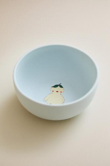 BOL ENFANT SILICONE POUSSIN - Bleu de Zara - Image 4