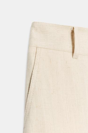 PANTALON CARGO BARREL - Beige clair de Zara - Image 2