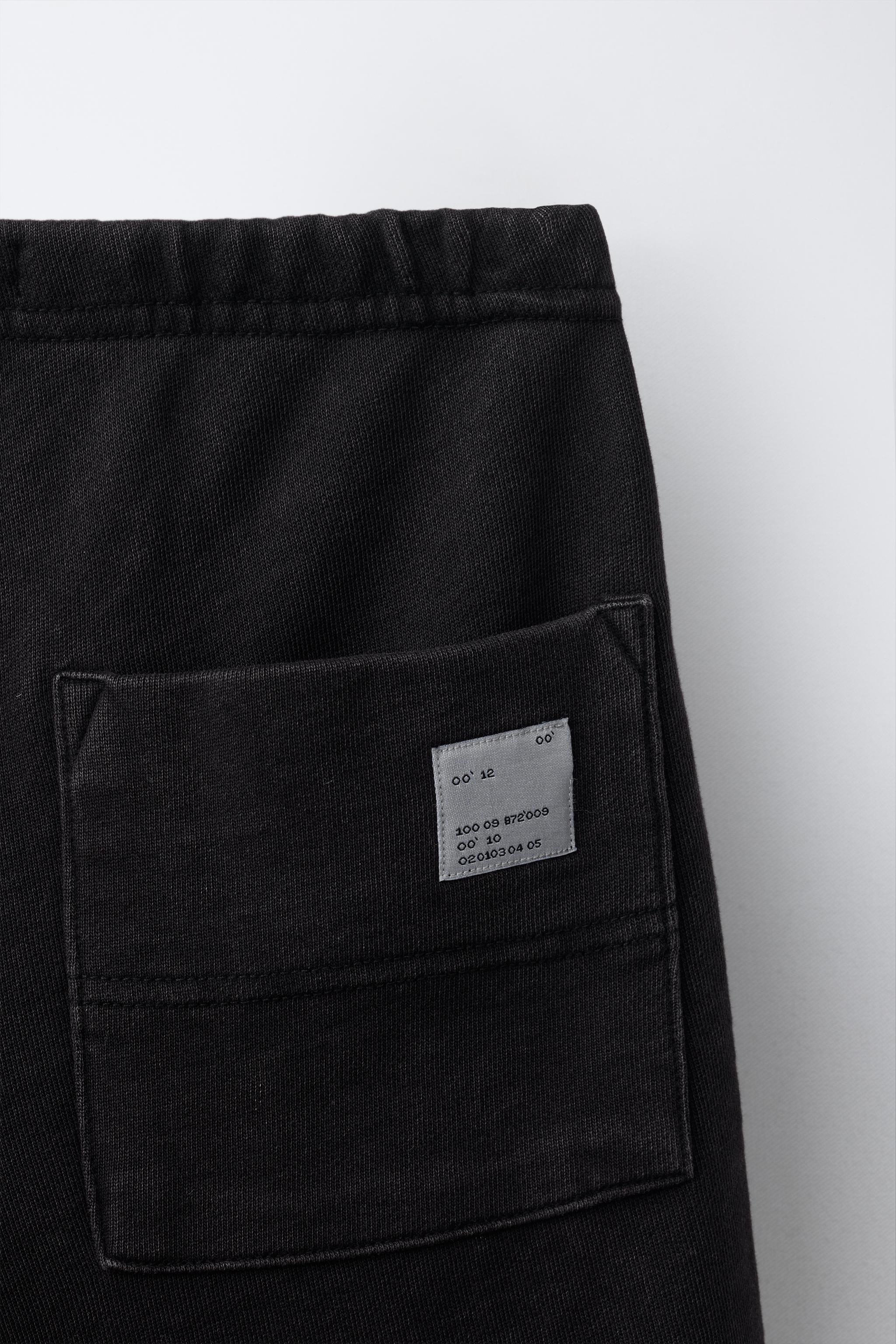 Детские брюки Zara FADE-OUT BARREL SWEATPANTS — фото 4