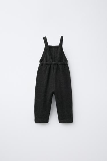 Zara SOFT TOUCH OVERALLS - Anthracite grey