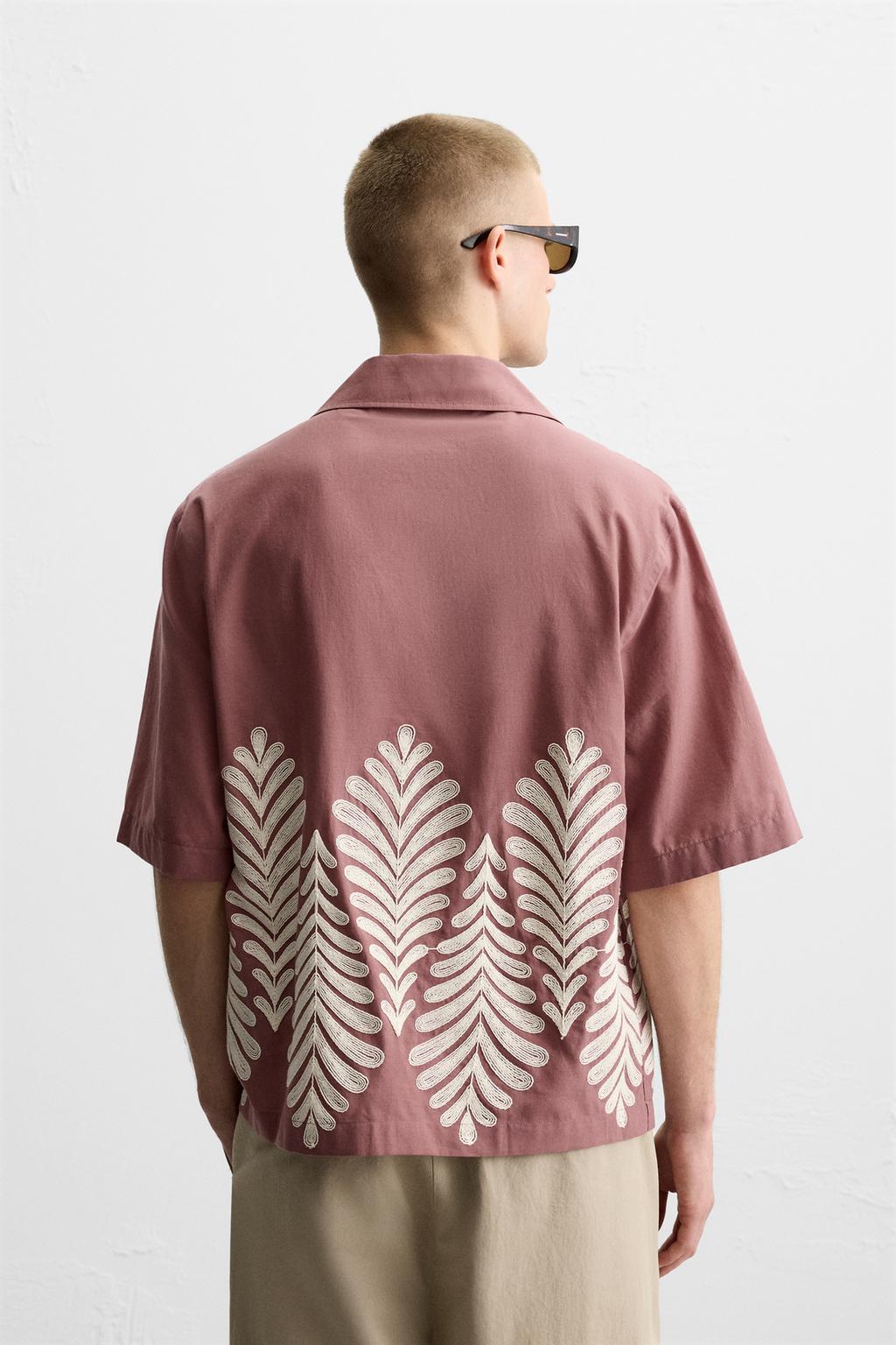 Thumbnail image for SHIRT WITH CONTRAST EMBROIDERY