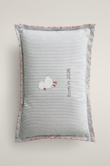 CHICK COTTON KIDS' CUSHION - Multicoloured by Zara - Image 0