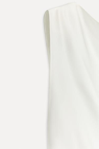 HAUT ASYMÉTRIQUE 50E ANNIVERSAIRE - Blanc de Zara - Image 4
