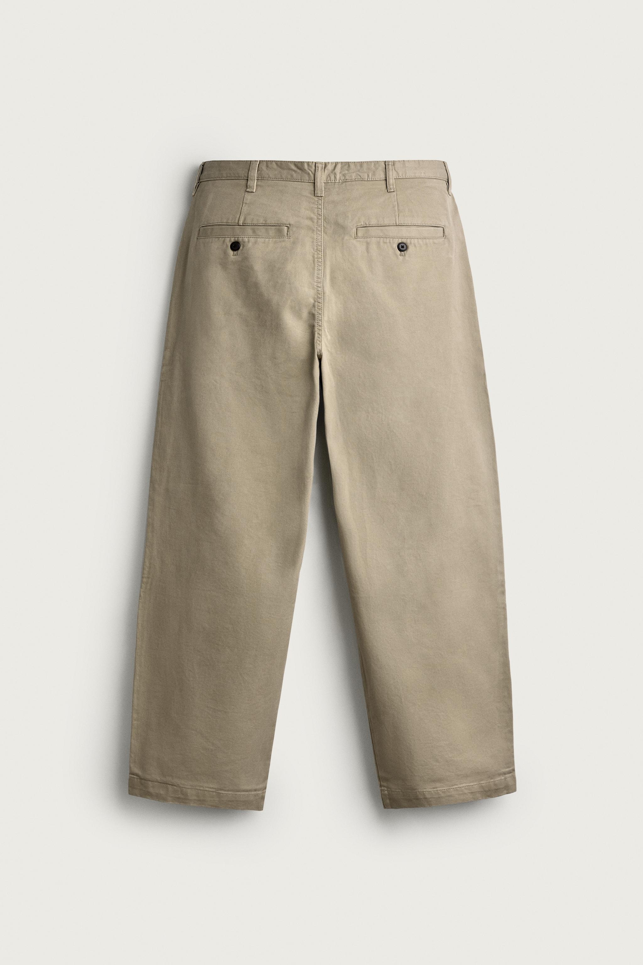 STRAIGHT-FIT CHINO PANTS