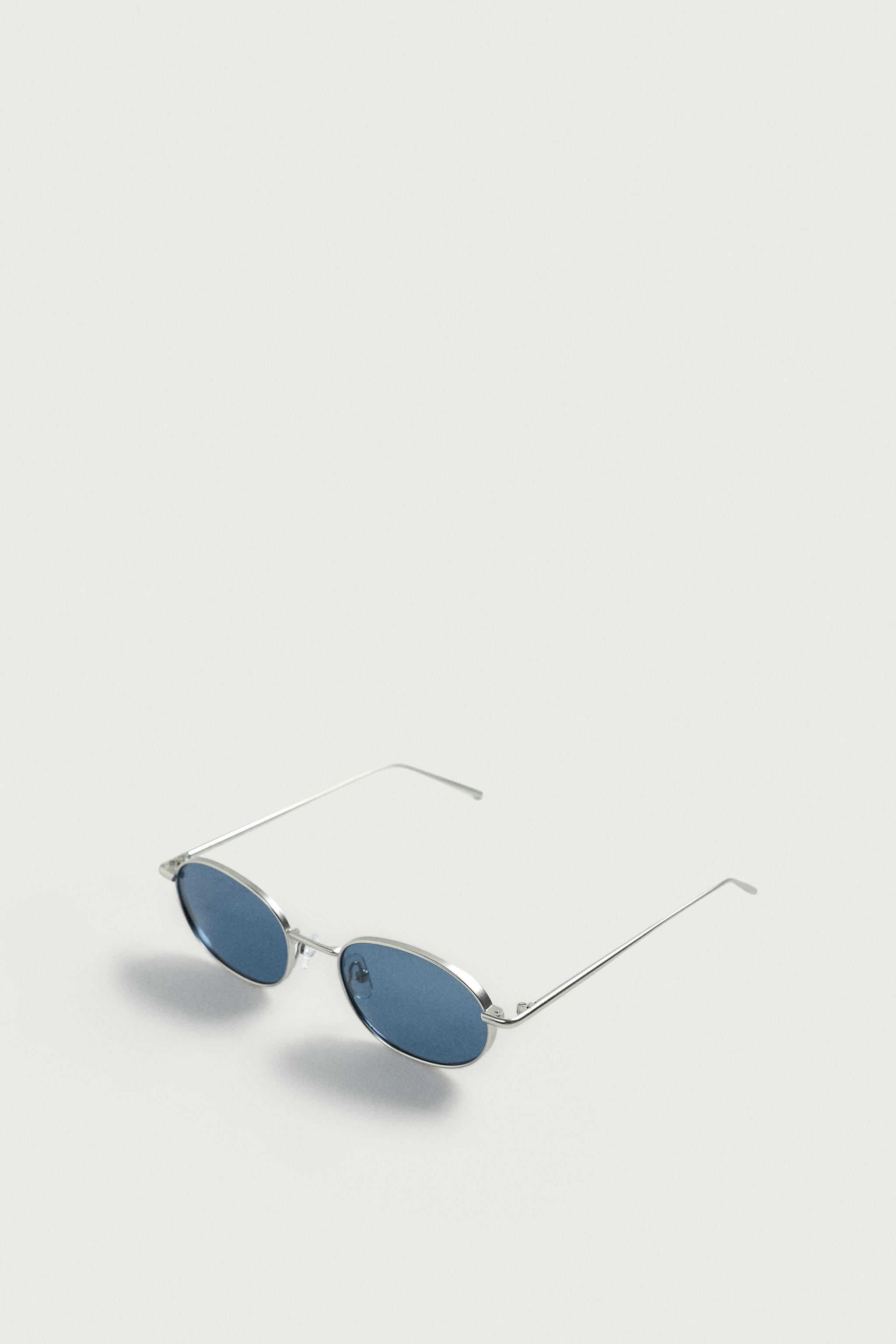 OVAL METAL SUNGLASSES