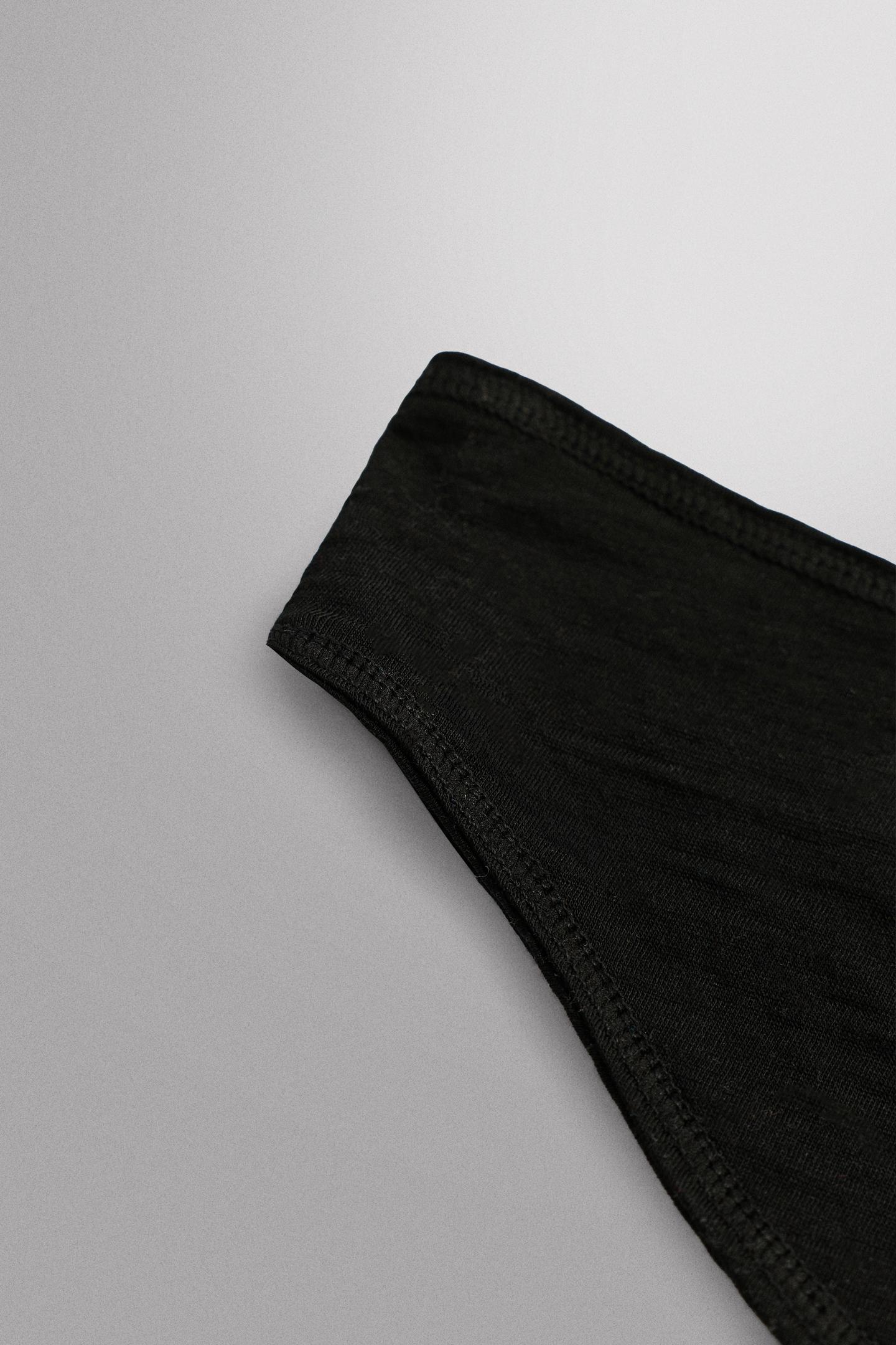 Мужские аксессуары для волос Zara Wool Blend Elastic Sports Headband, цвет: Чёрный — фото 3