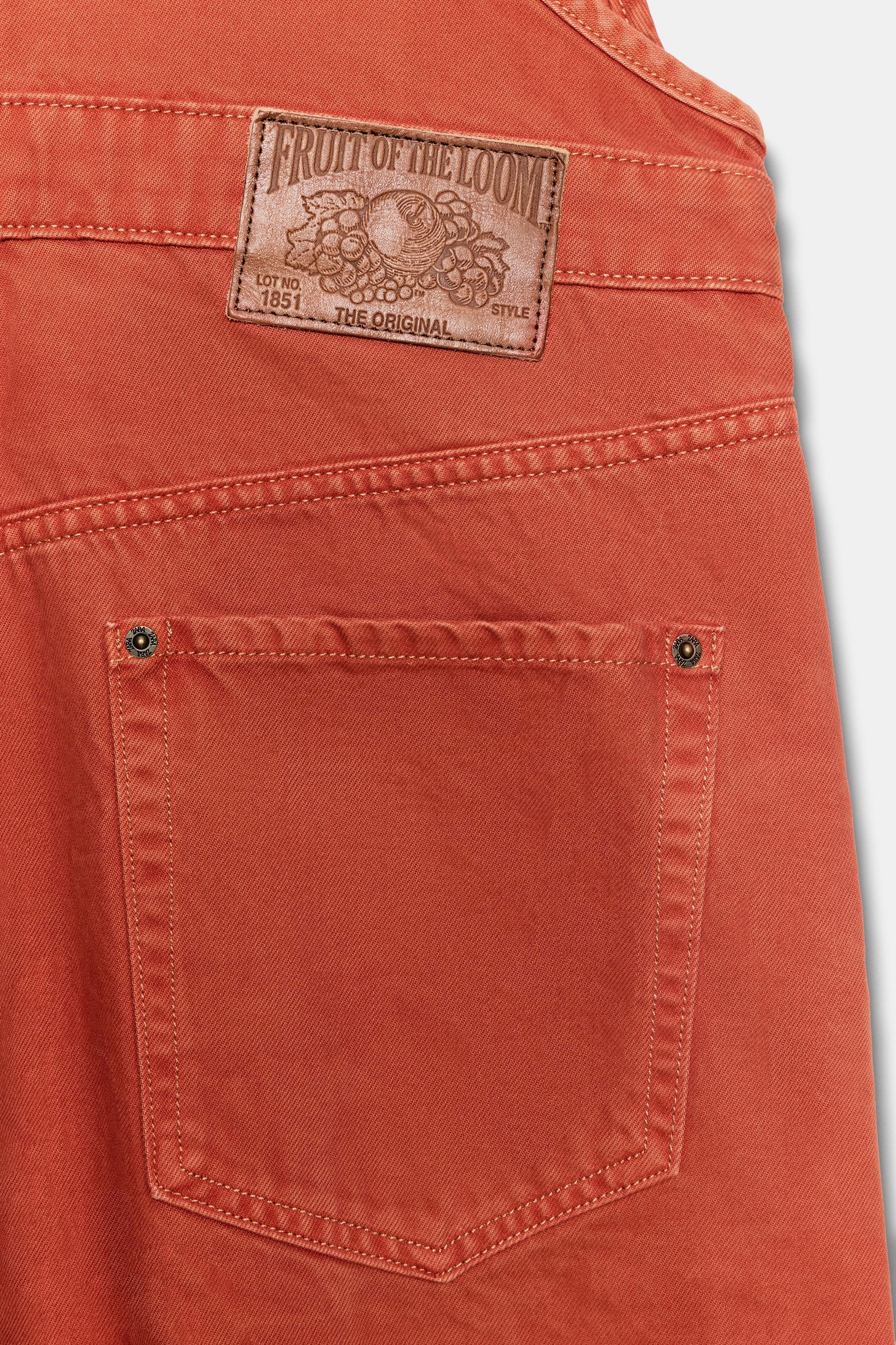 SALOPETTE EN JEAN FRUIT OF THE LOOM™