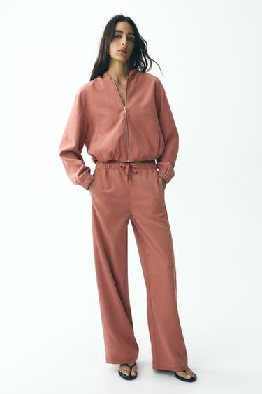 CASACO CAPUZ - Rosa da Zara