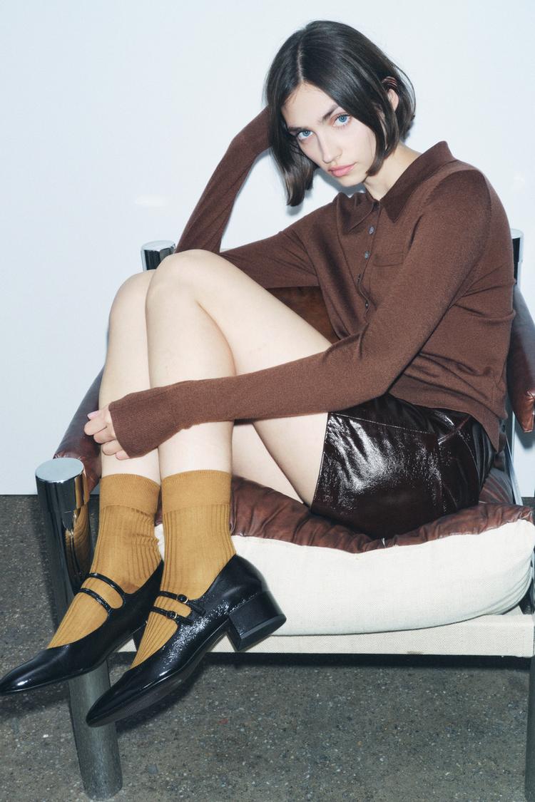 Zapateria Splau Zapateria Pache Zapatos Tacon Ancho Zara ZAPATO