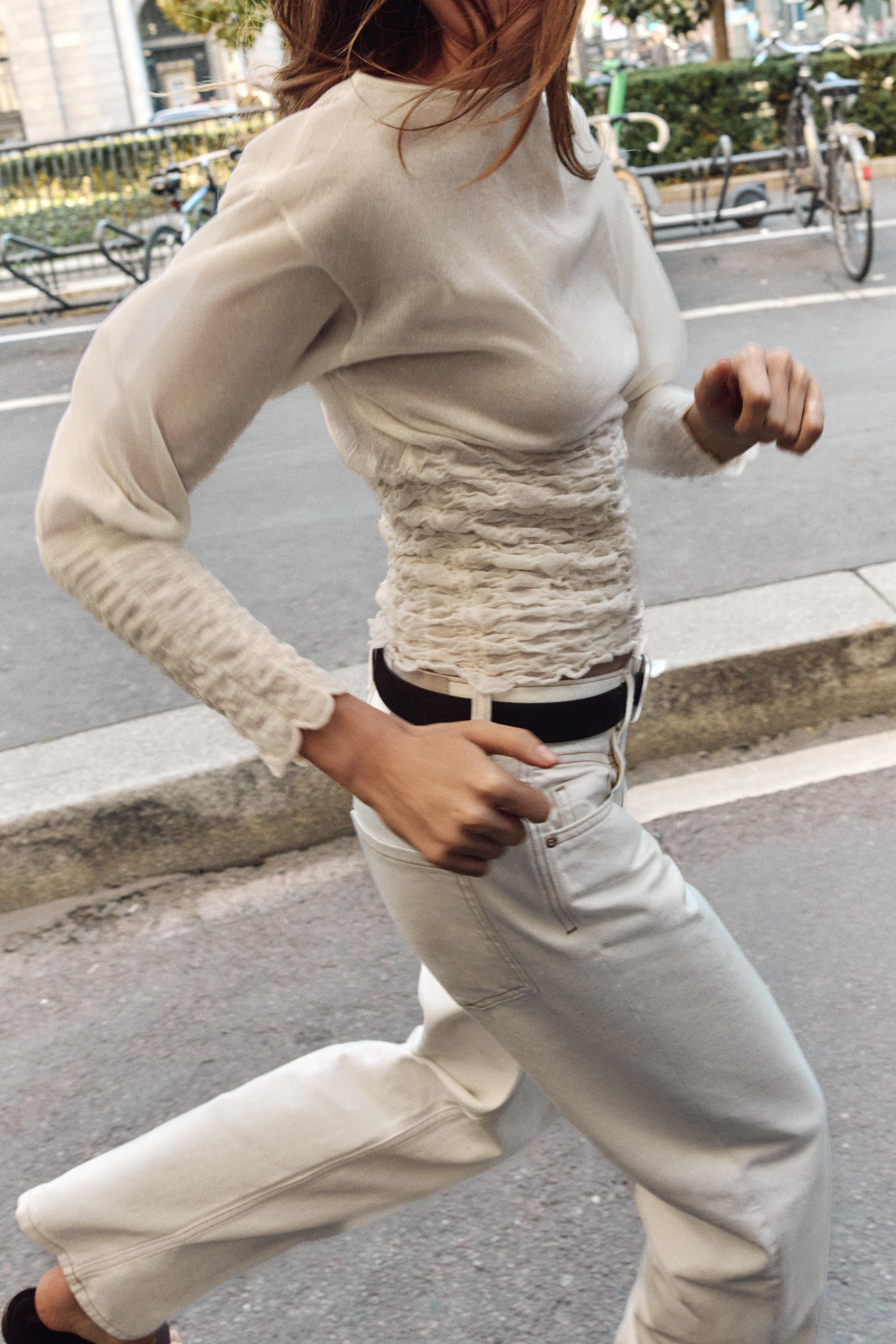 KNIT HONEYCOMB JUMPER