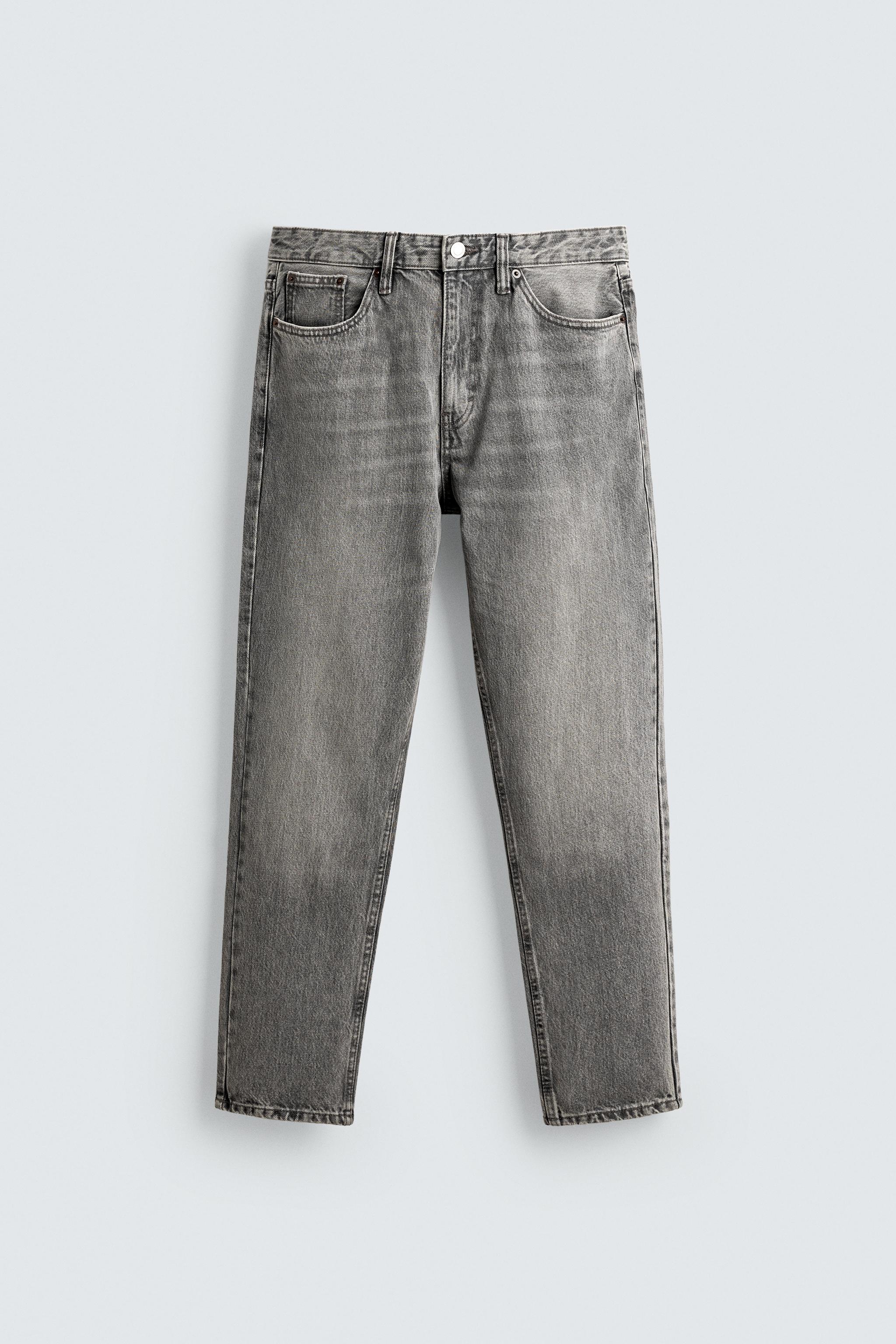STRAIGHT ANKLE FIT JEANS