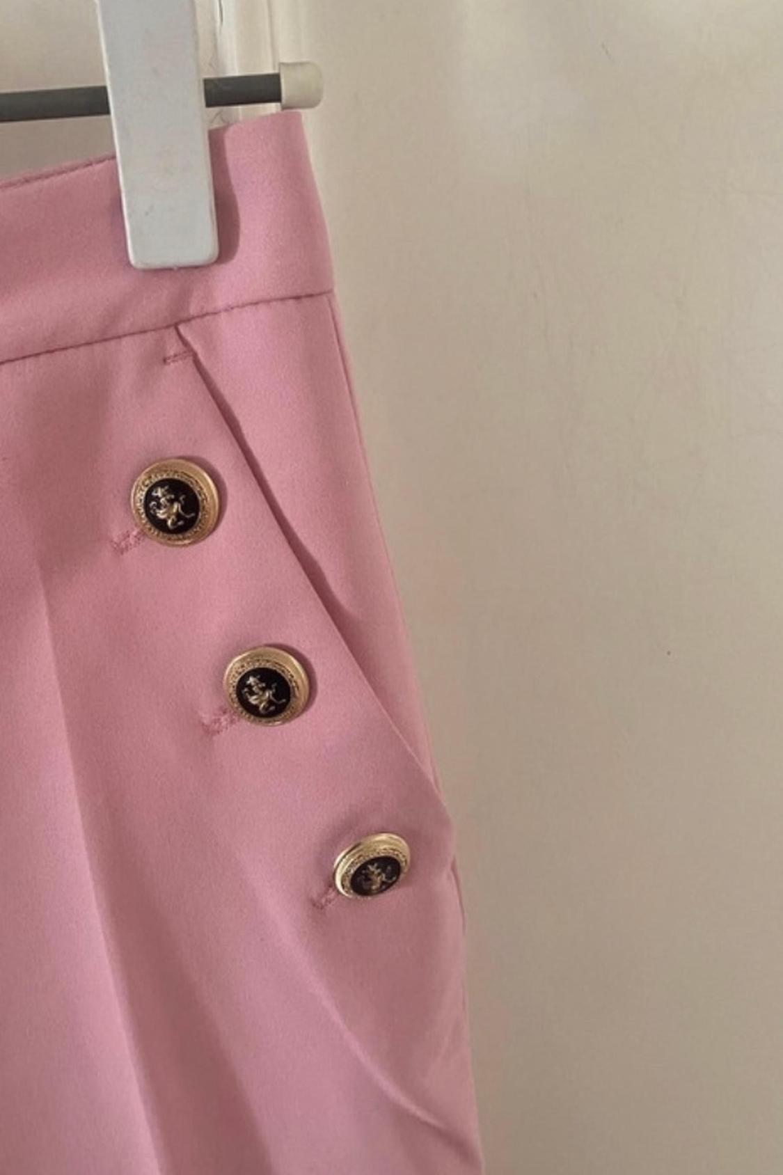 PANTALÓN BOTONES ROSA - Image 3