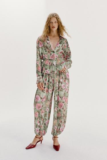 LOOK - Bleu chiné de Zara
