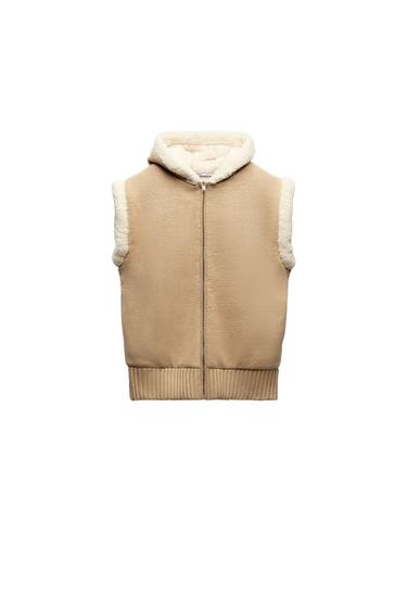 FLEECE KNIT VEST