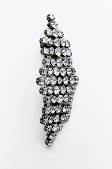 BARRETTE EFFET FOURRURE BIJOUX - Argent de Zara - Image 5