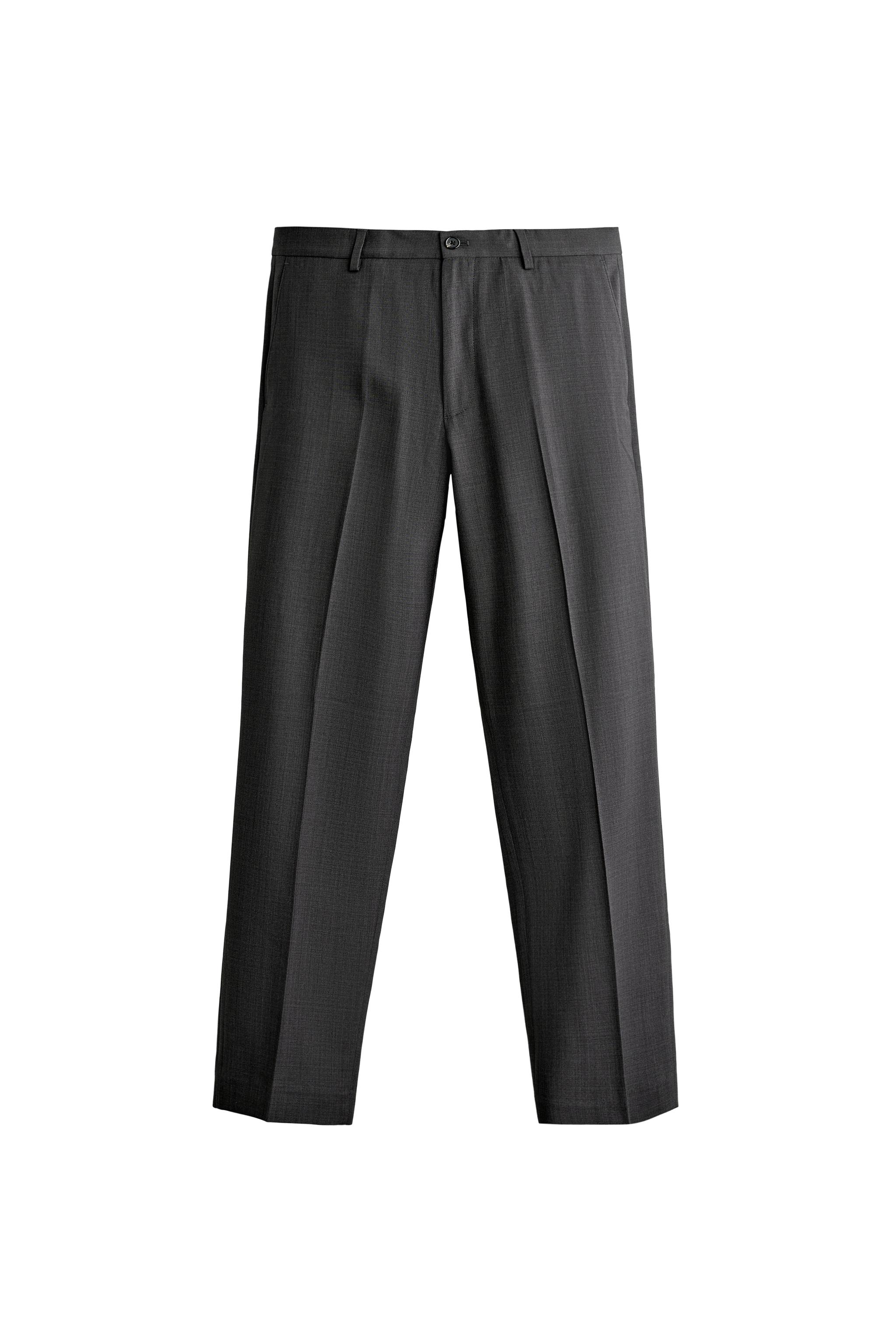 COMFORT REGULAR FIT SUIT PANTS