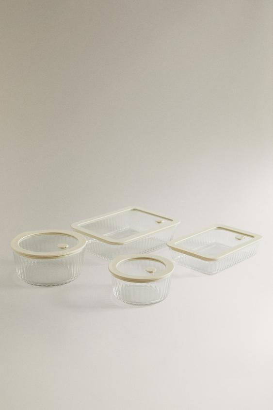 BOROSILICATE AIRTIGHT CONTAINER - Transparent by Zara - Image 0