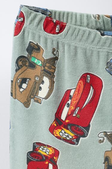 2-6 ANS/ PYJAMA VELOURS CARS FLASH MCQUEEN ET SES AMIS © DISNEY - Vert de Zara - Image 6