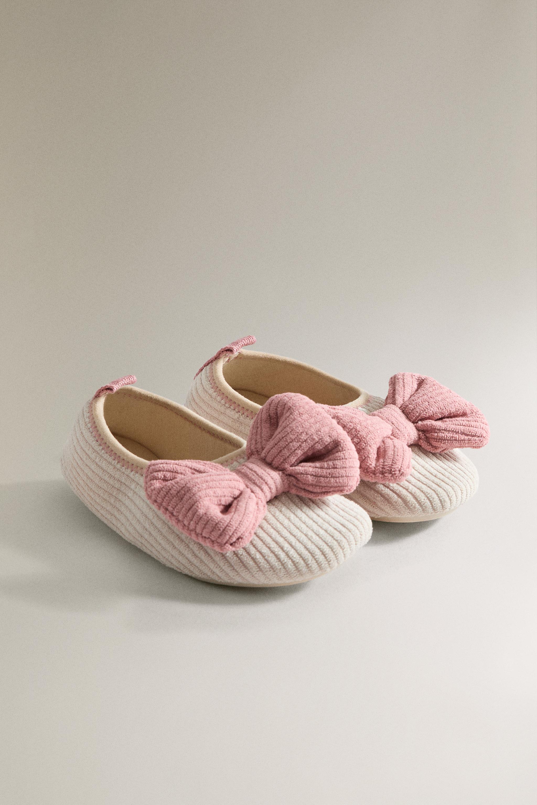KIDS' BOW BALLET FLATS