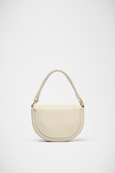 BANDOLERA PESPUNTE CANVAS - Crudo de Zara