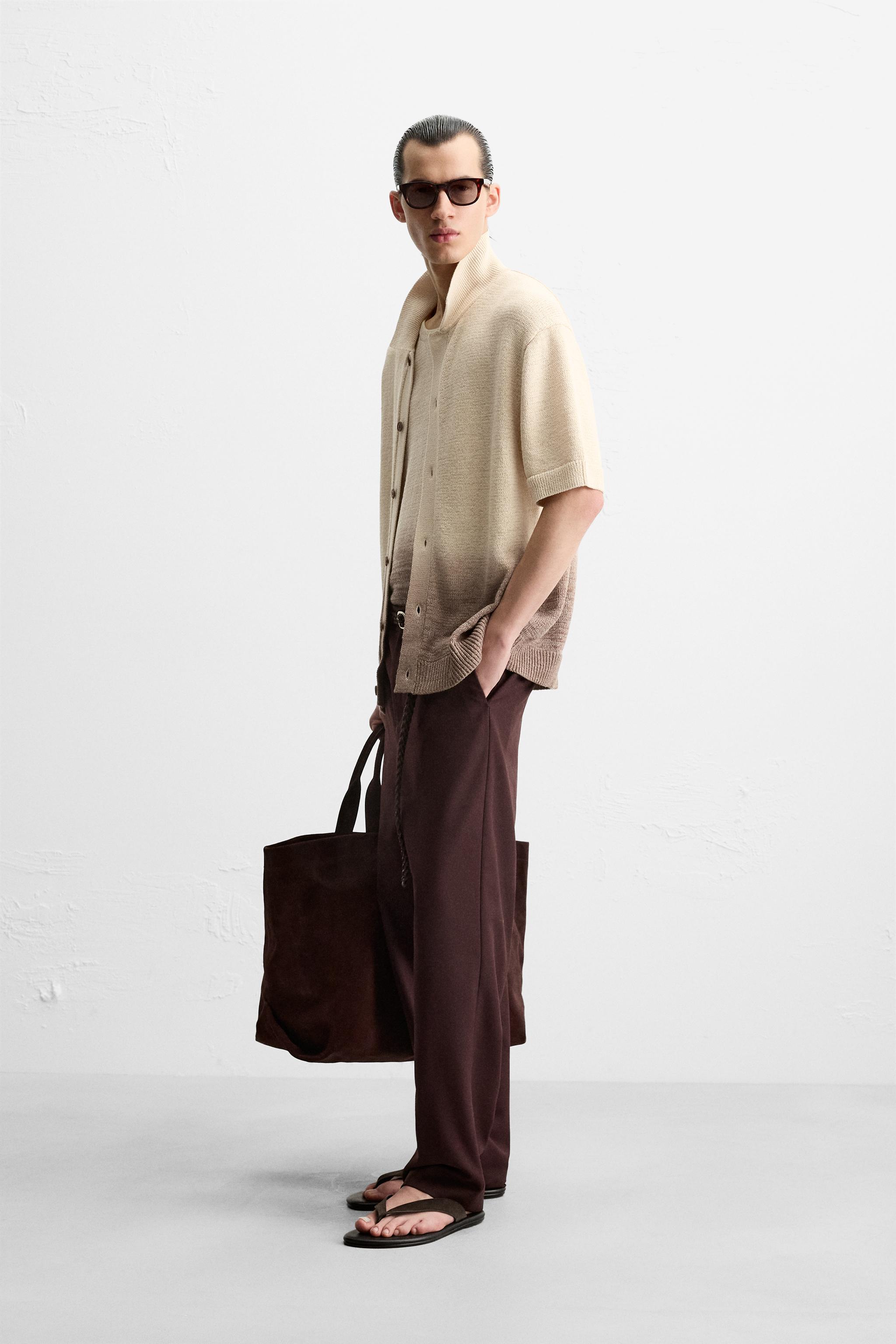 GEOMETRIC JACQUARD SHIRT - striped | ZARA United States