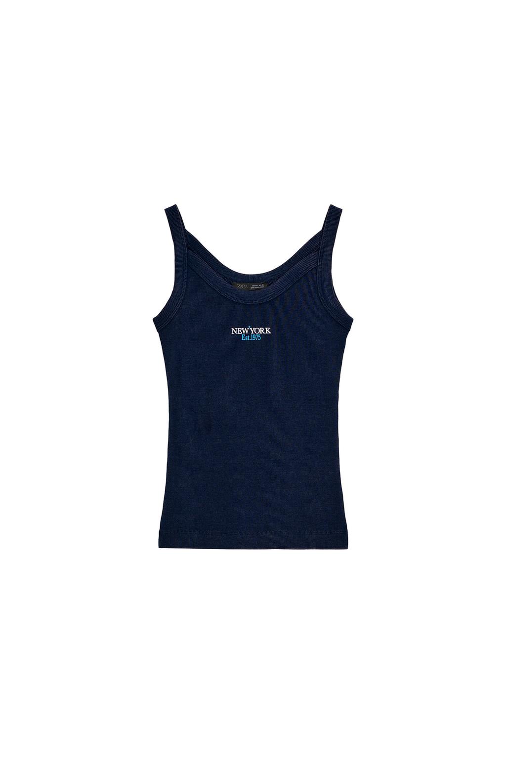 RIBBED TEXT T-SHIRT - image 3