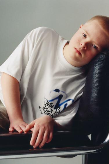 CAMISETA ESTAMPADA URBAN - Blanco de Zara