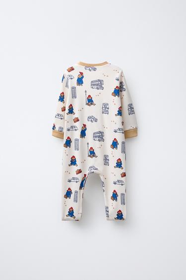 PADDINGTON ™ CONVERTIBLE FOOT SLEEPSUIT - Ecru by Zara - Image 1