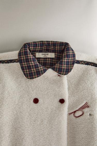CHILDREN'S FLEECE CHRISTMAS DRESSING GOWN - Oyster-white by Zara - Image 1