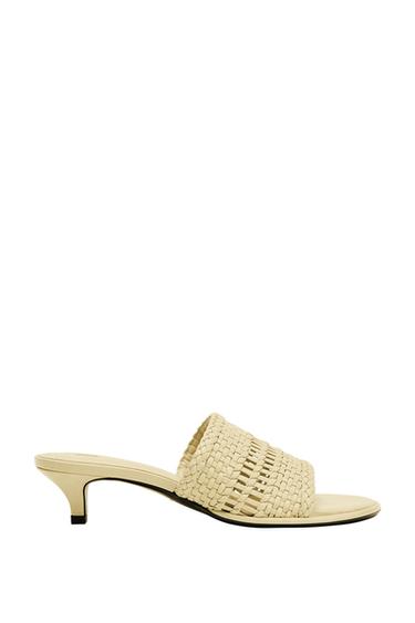 BRAIDED UPPER MULES