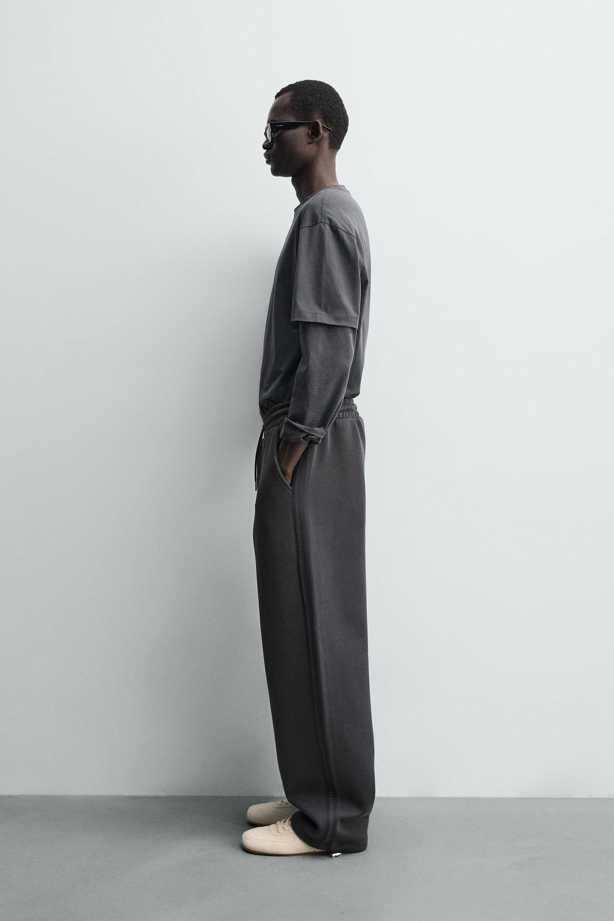 PANTALON JOGGER INTERLOCK COUPE DÉCONTRACTÉE