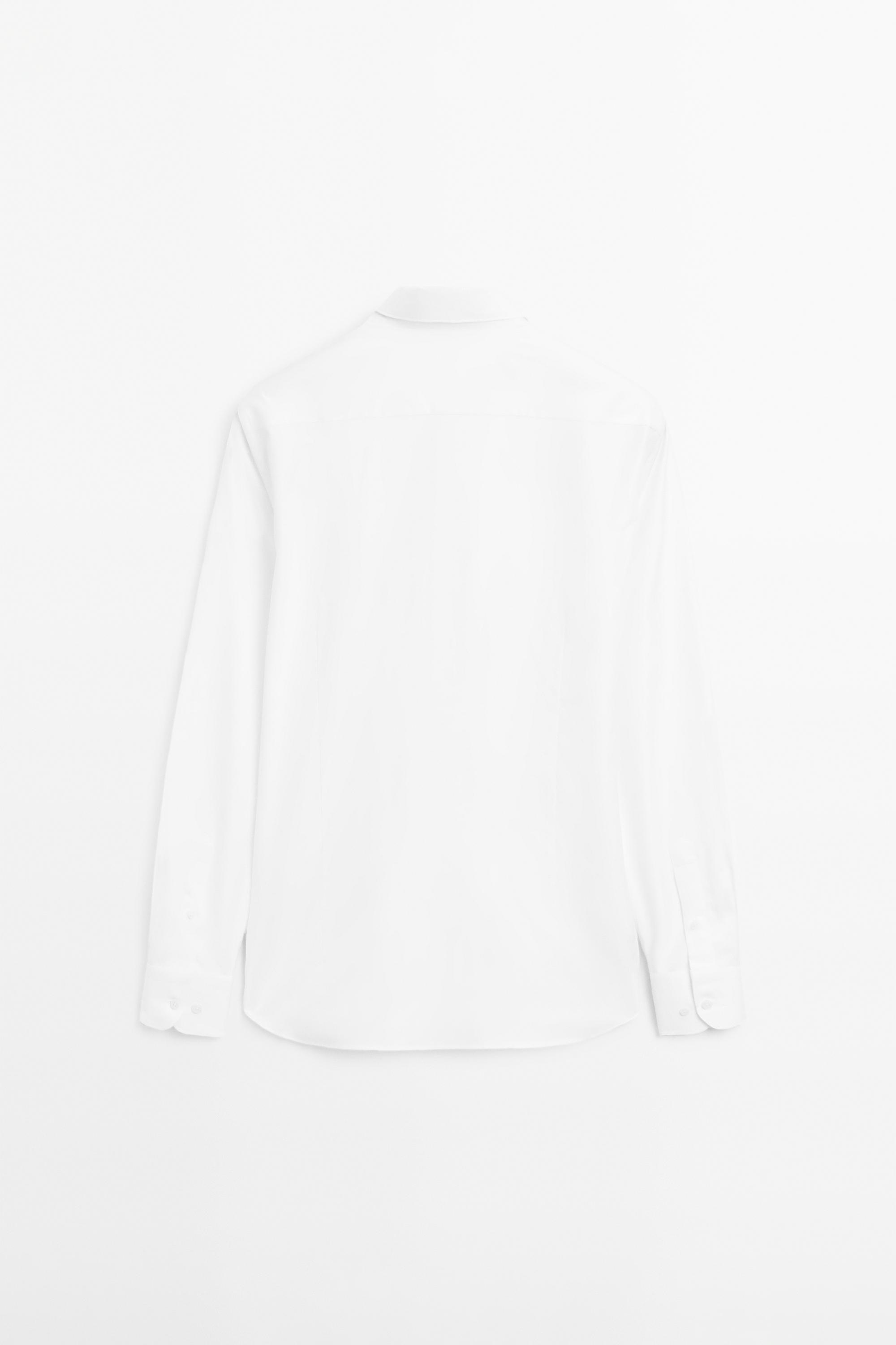 Chemise slim 100 % coton