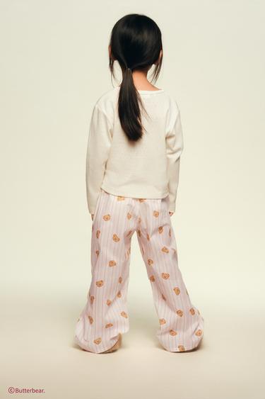 3-6 ANS/ PYJAMA T-SHIRT ET PANTALON BUTTERBEAR © - Rose de Zara - Image 10