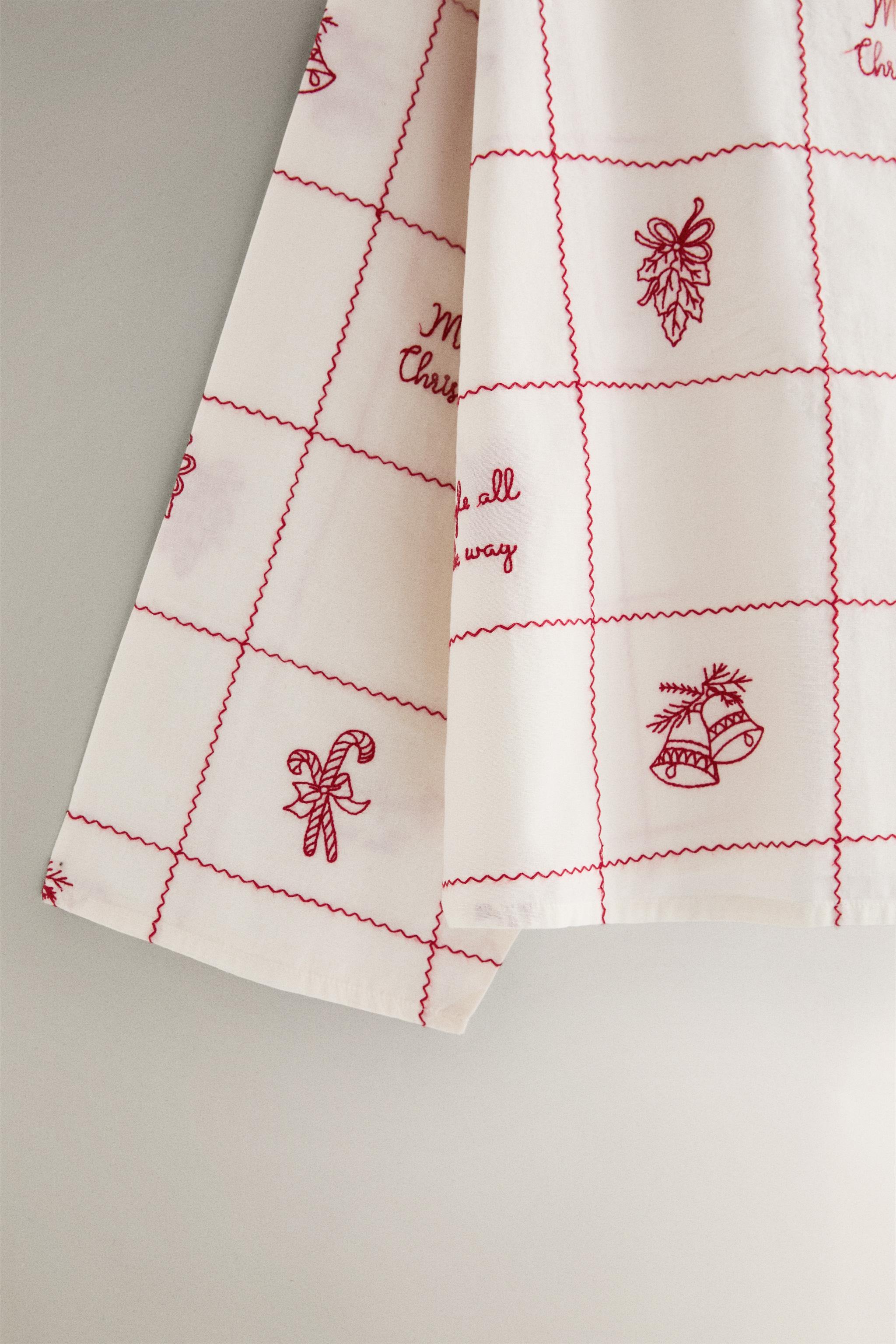 CHRISTMAS EMBROIDERY CHECK SHIRT