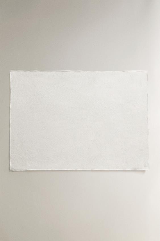 Zara HEAVY COTTON PLACEMAT - White - Image 0