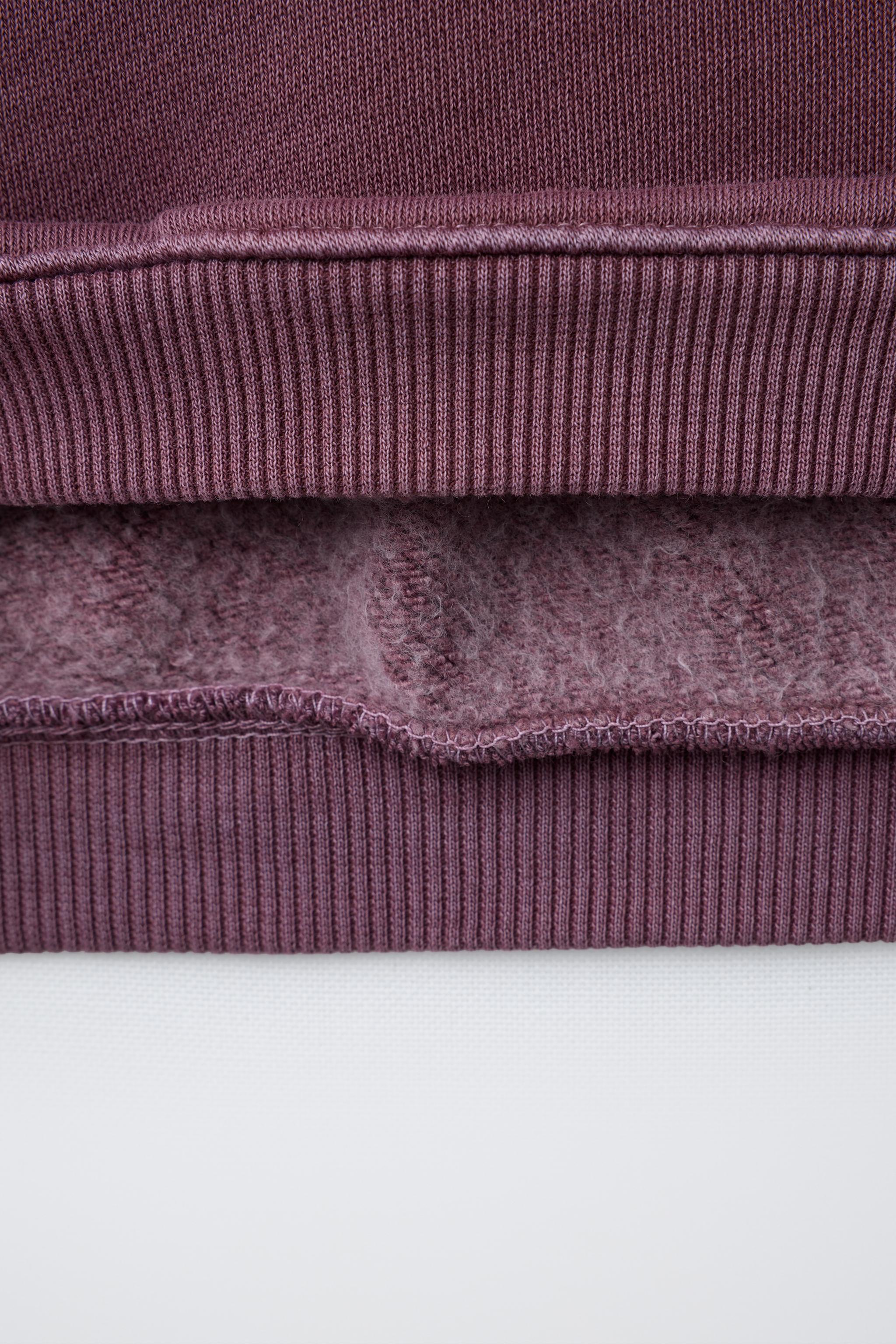 SOLID GARMENT DYE SWEATSHIRT