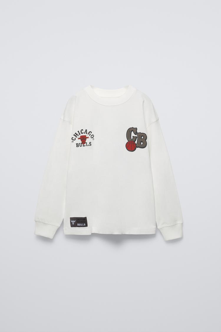 CHICAGO BULLS NBA © Tシャツ - オフホワイト | ZARA Japan / 日本