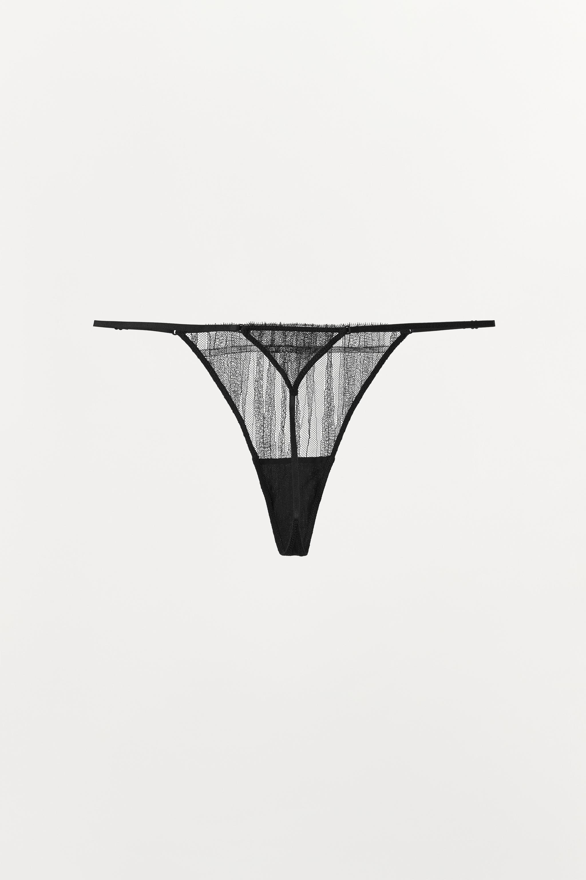 MESH THONG