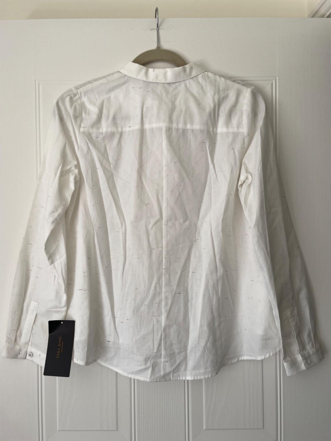 WHITE FLECKED SHIRT - Image 2