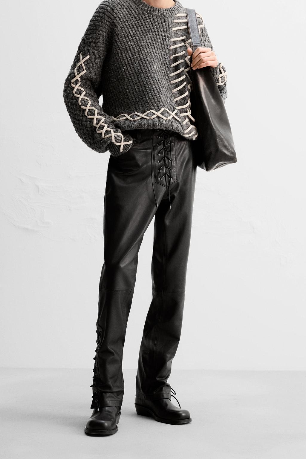 LIMITED EDITION LEATHER TROUSERS