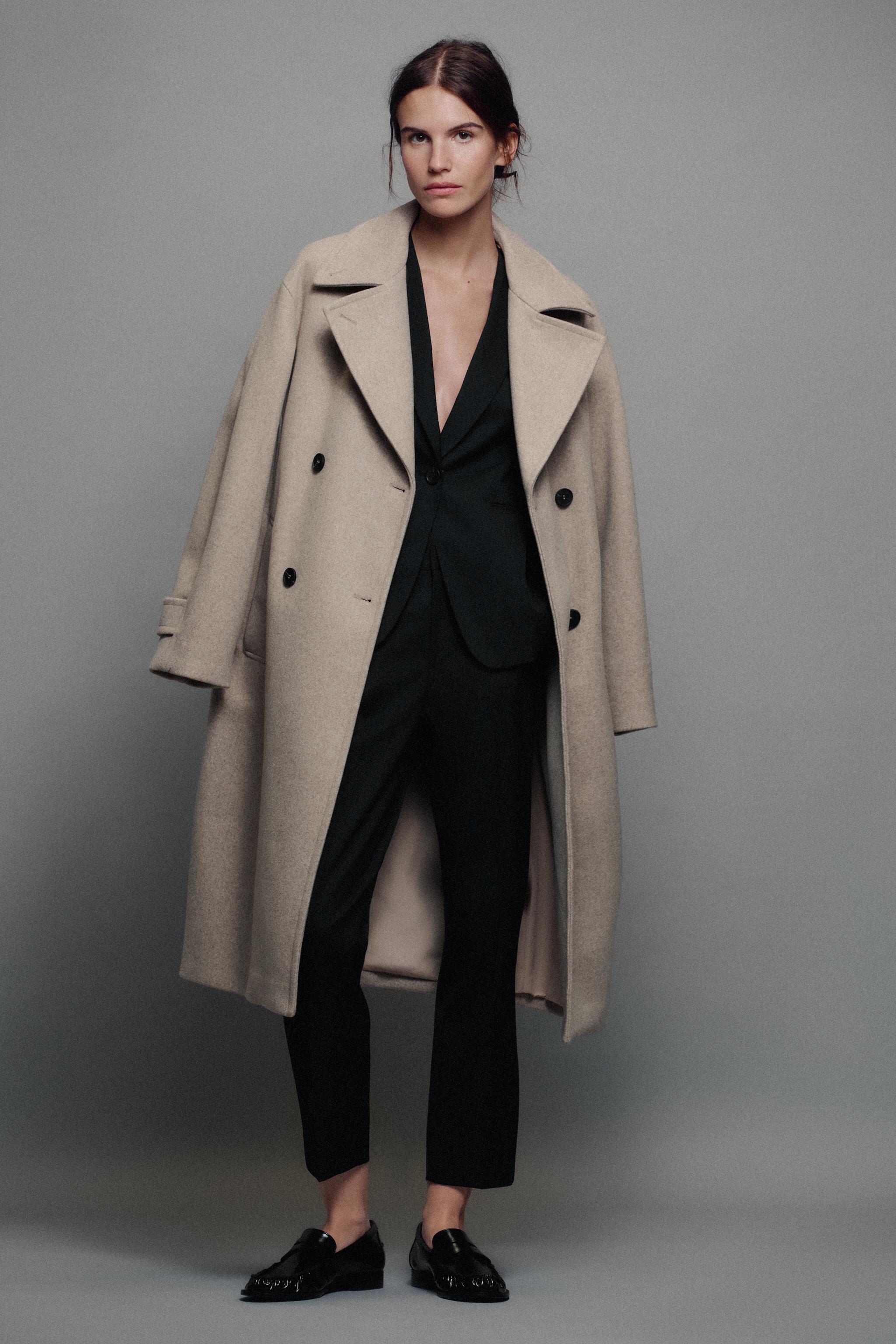 レディースオーバーサイズコート | ZARA 日本 レディースオーバーサイズコート | ZARA 日本