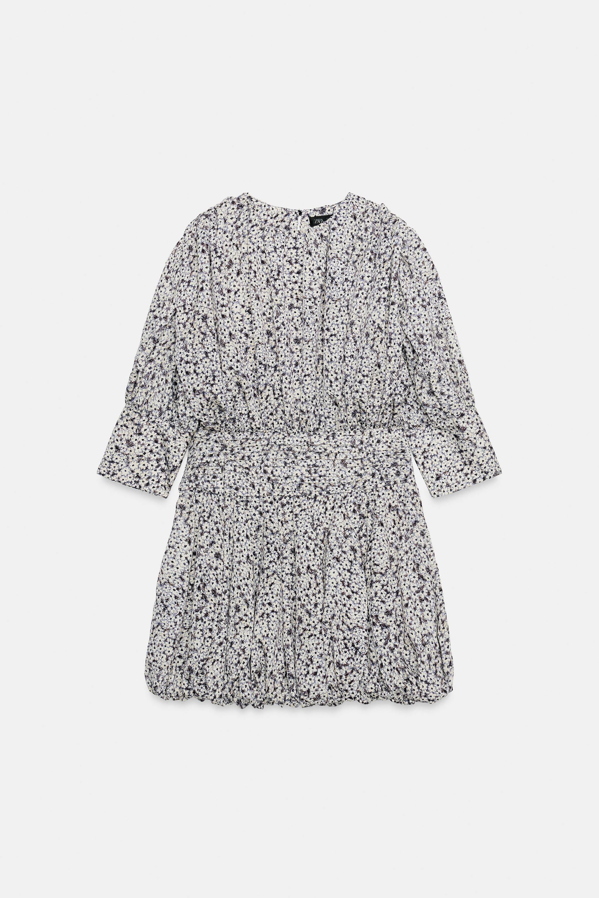 ZW COLLECTION PRINTED MINI DRESS
