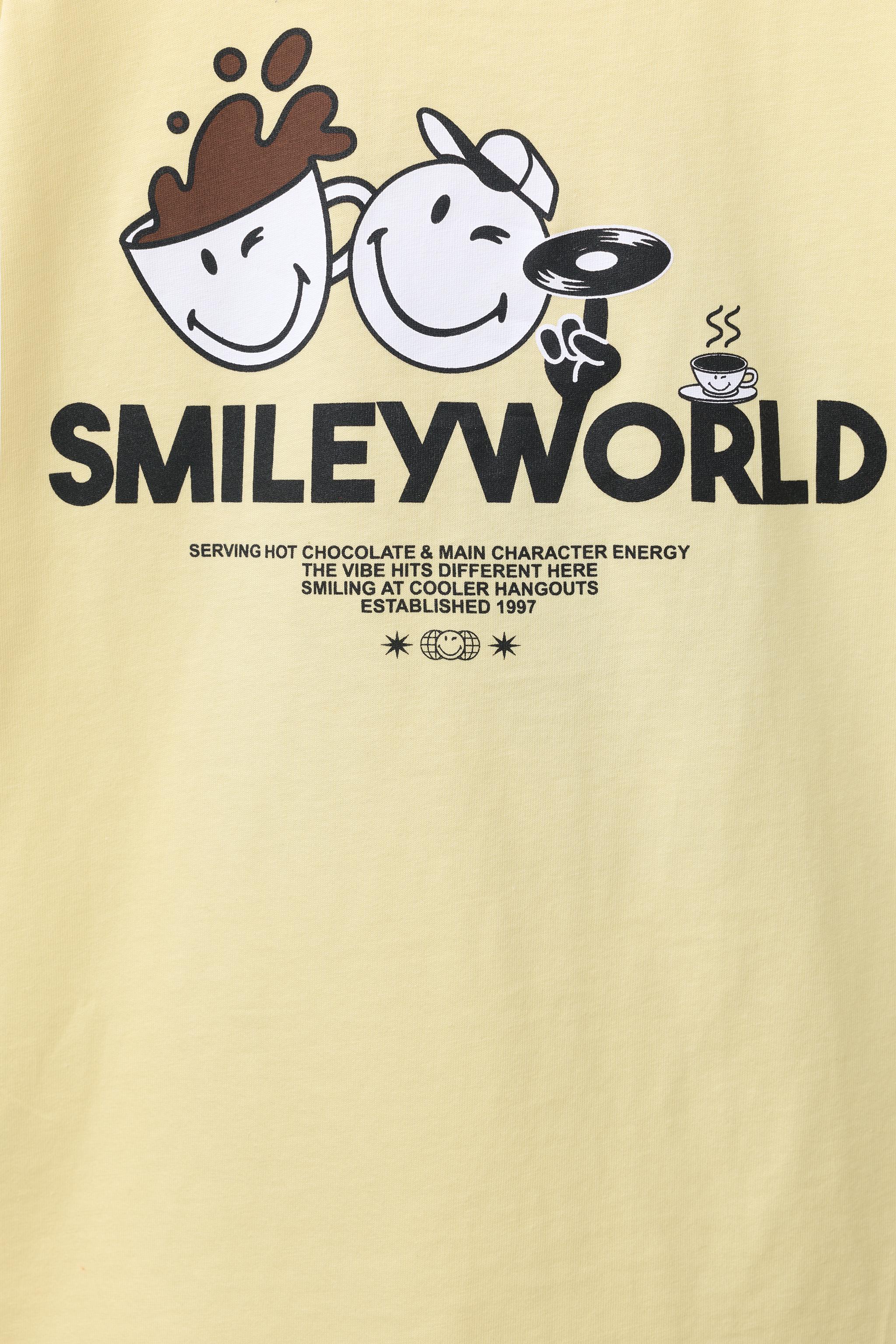 Детские футболки Zara SMILEYWORLD ® T-SHIRT — фото 5