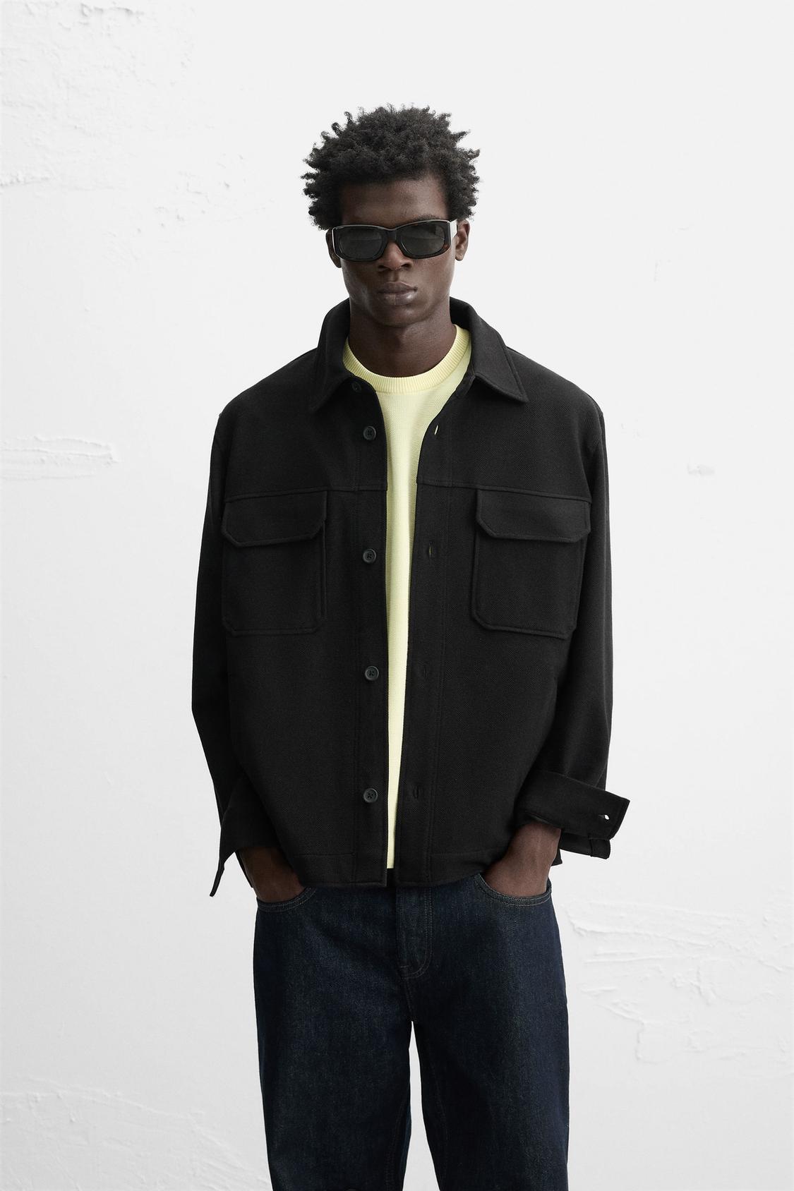 COMFORT TEXTURED OVERSHIRT